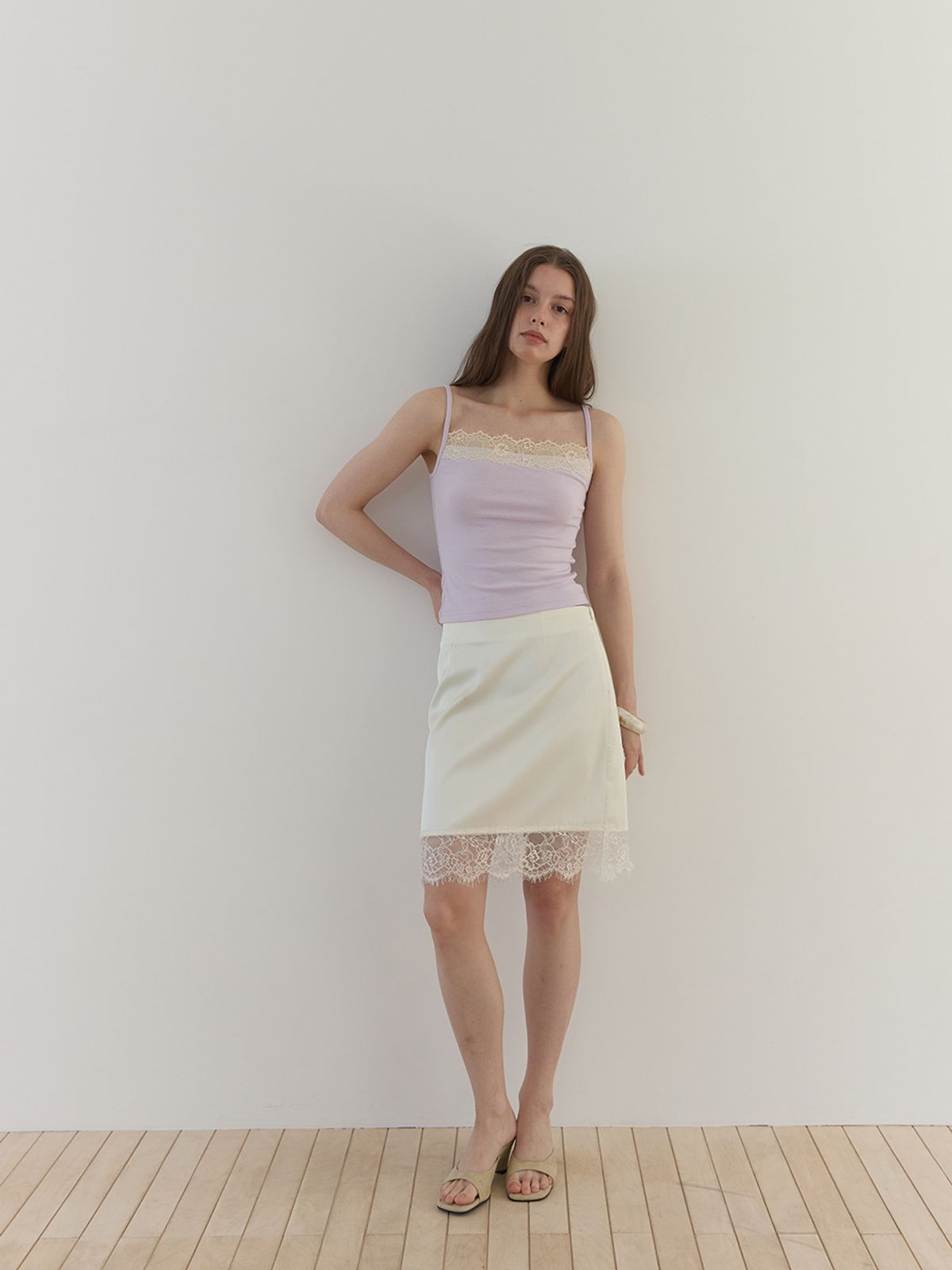 아수라(ASURA) PALE LACE SLEEVELESS (VIOLET)