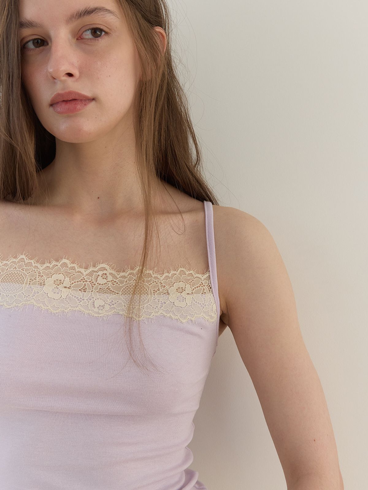 아수라(ASURA) PALE LACE SLEEVELESS (VIOLET)