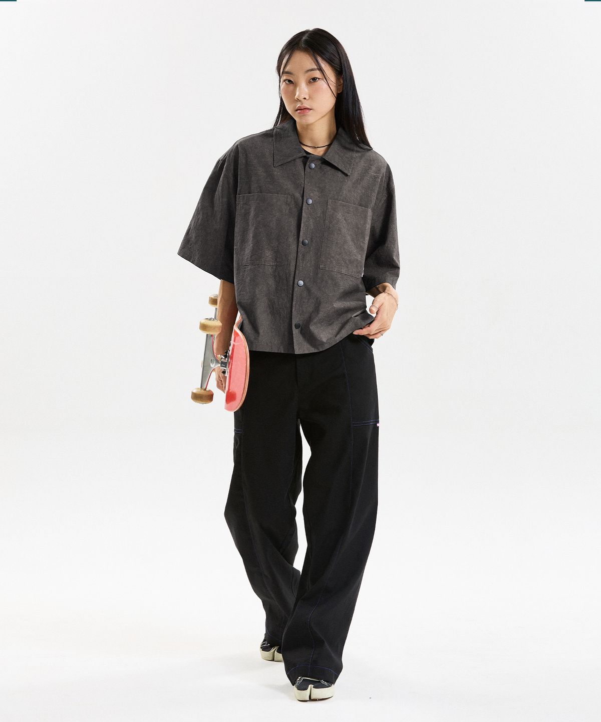 슈브토(SHVTO) Gray box shirt