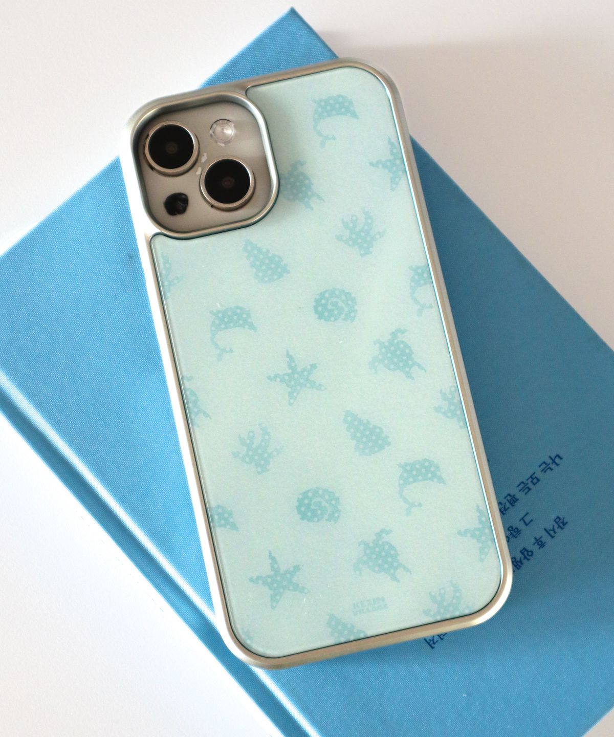 케짐 빌리지(KEZIM VILLAGE) Ocean Diary case (Silver bumper)