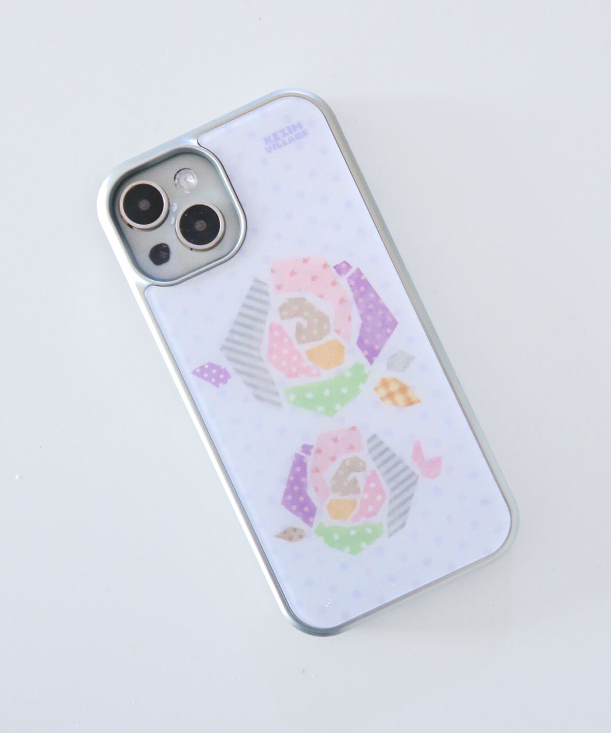 케짐 빌리지(KEZIM VILLAGE) Viloett Rose case (silver bumper)