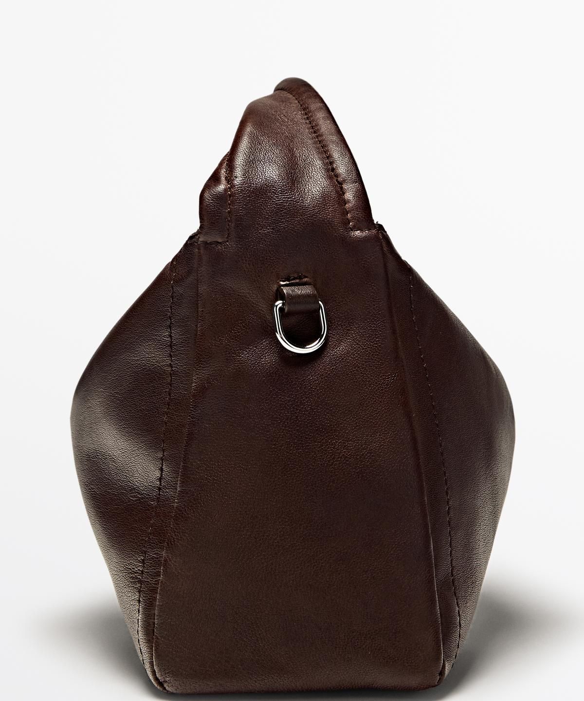 마시모두띠(MASSIMO DUTTI) 나파 가죽 크로스백