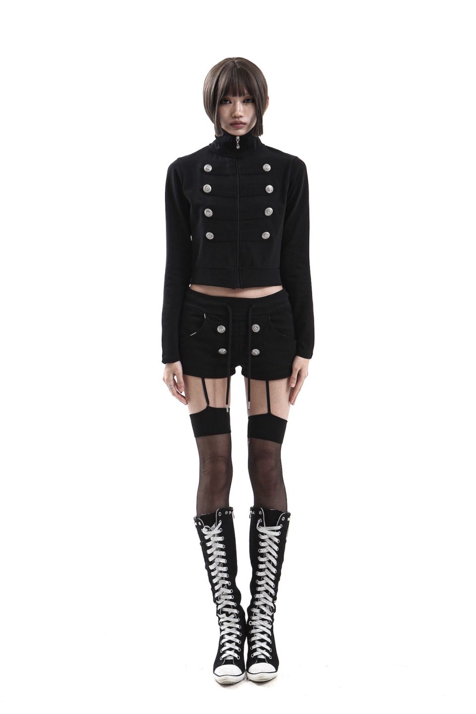 MUSINSA公式 | KAIYA reze napoleon jacket Black