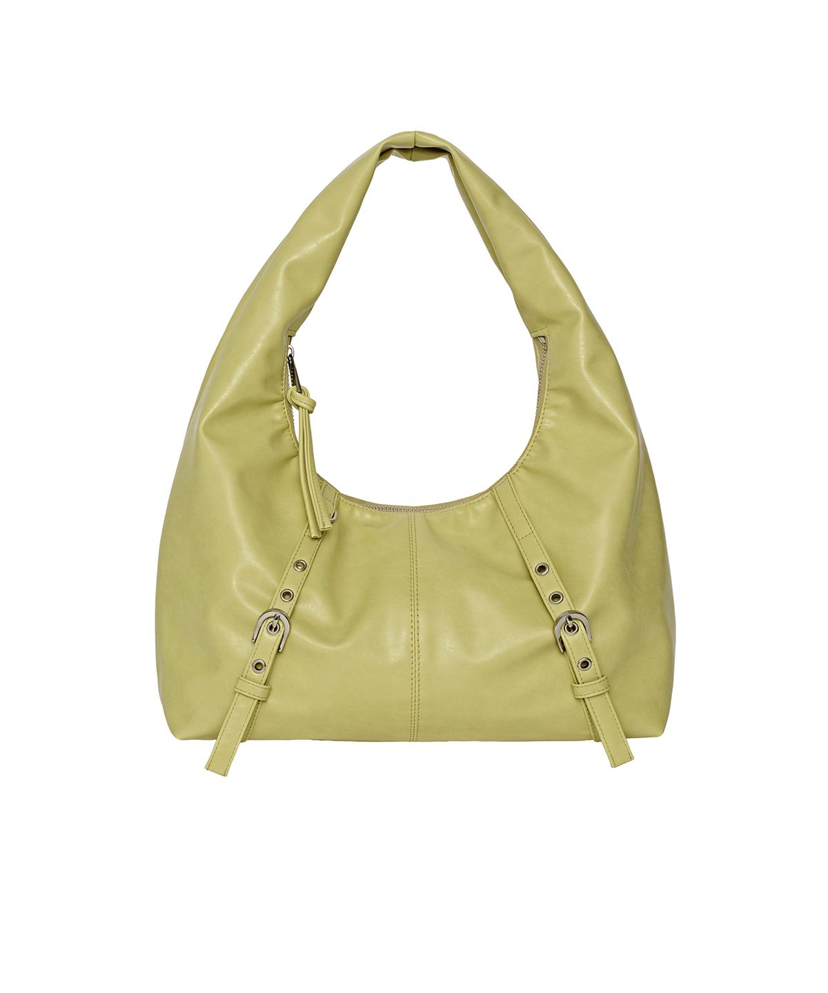 피시아(PICEA) Belted Hobo Mini Bag [Lime Yellow]