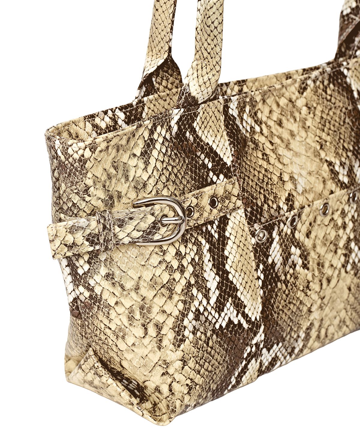 피시아(PICEA) Vezel Bag [Python Beige]