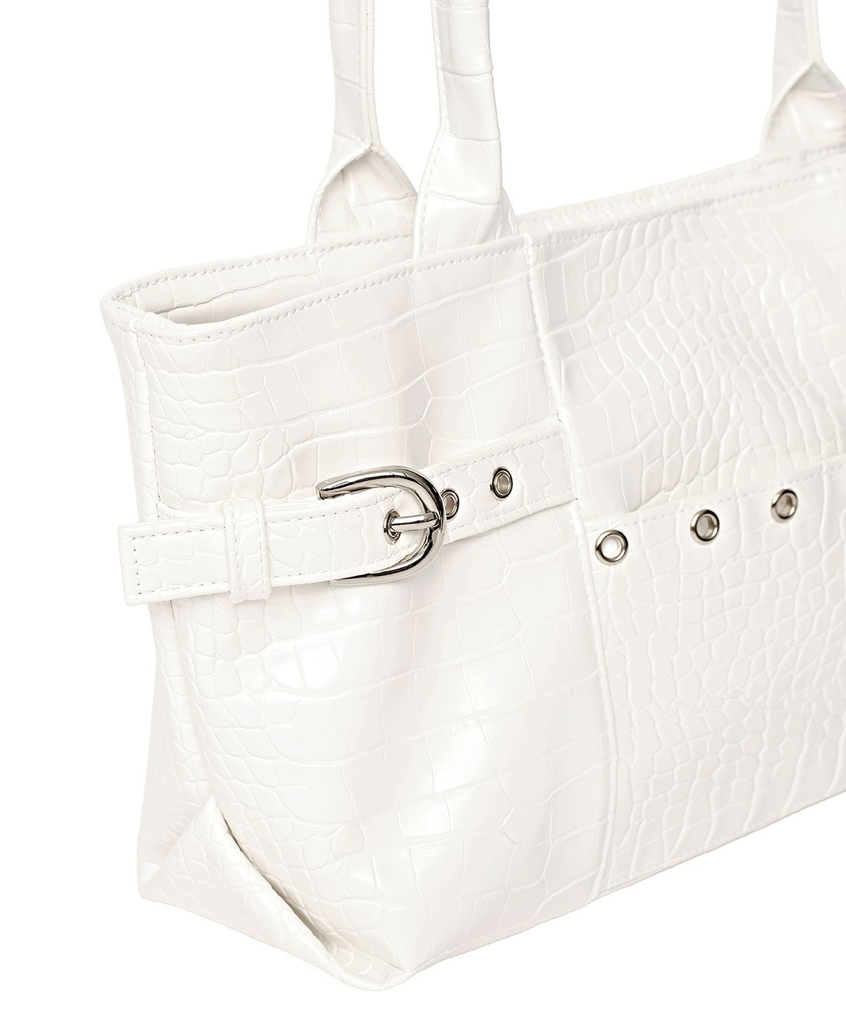 피시아(PICEA) Vezel Bag [Croc White]