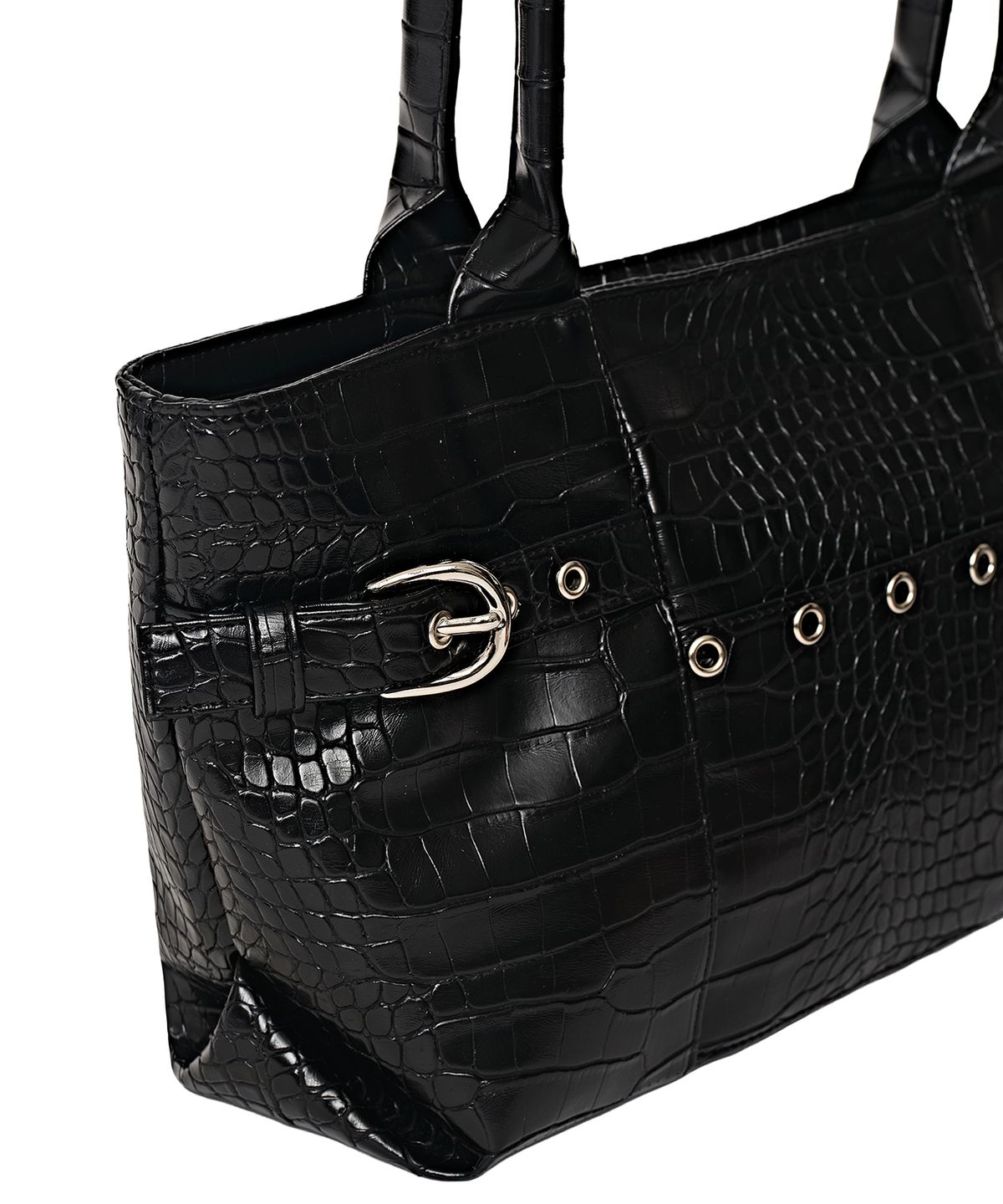 피시아(PICEA) Vezel Bag [Croc Black]