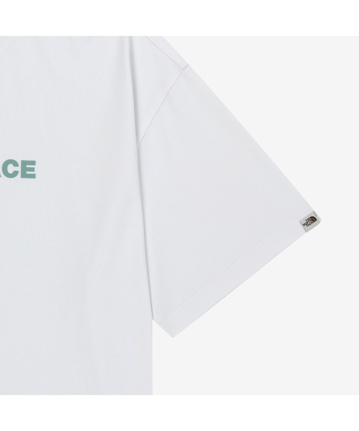 노스페이스(THE NORTH FACE) NT7US27K 로고 반팔 티 WHITE