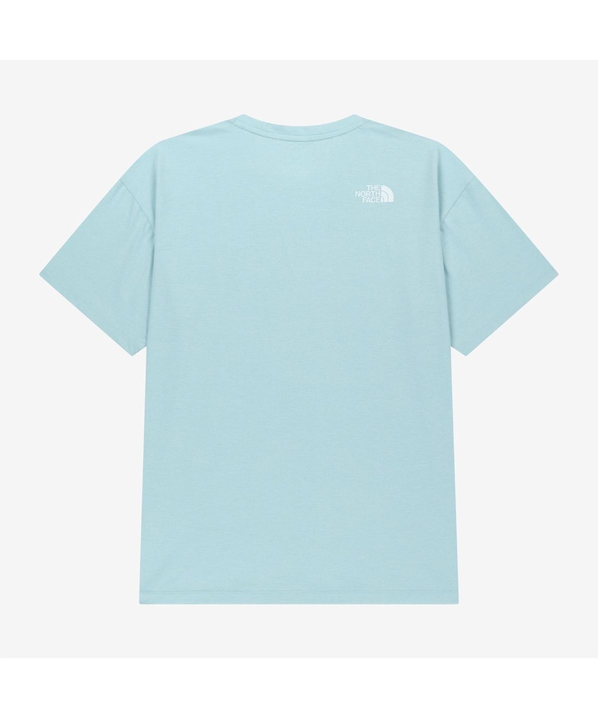 노스페이스(THE NORTH FACE) NT7US27L 로고 반팔 티 AQUATIC