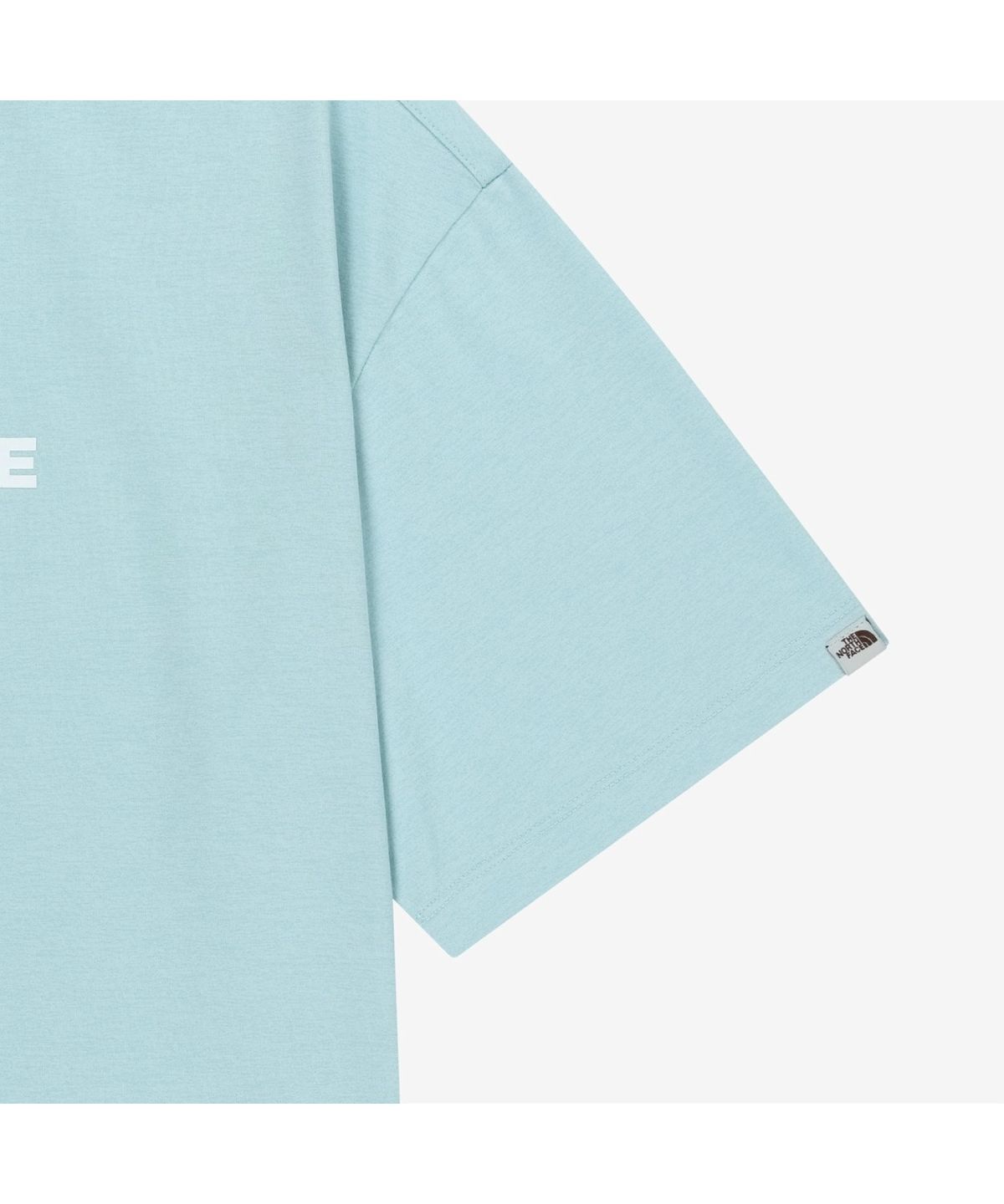 노스페이스(THE NORTH FACE) NT7US27L 로고 반팔 티 AQUATIC