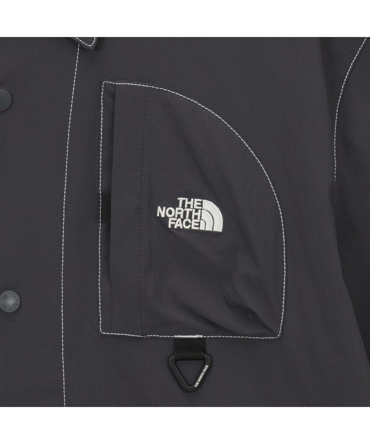 노스페이스(THE NORTH FACE) NH8SS01A 피크힐 반팔 셔츠 DARK GRAY