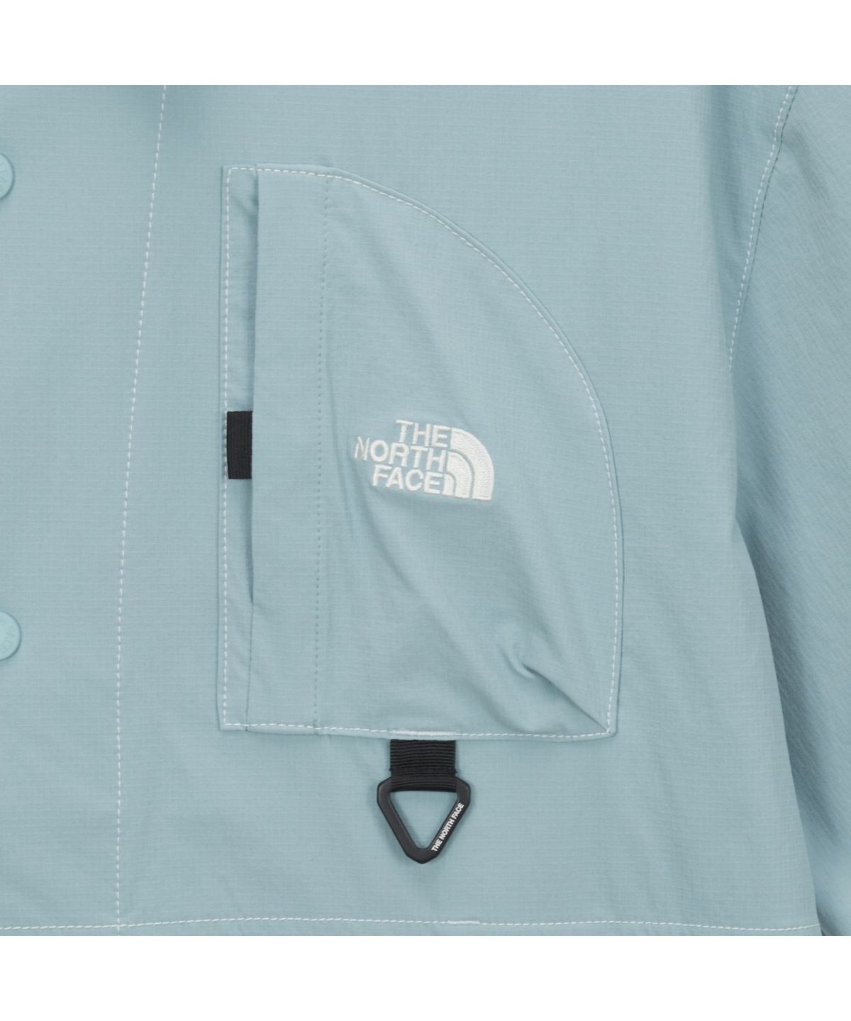 노스페이스(THE NORTH FACE) NH8SS01D 피크힐 반팔 셔츠 GRAYISH TURQUOISE