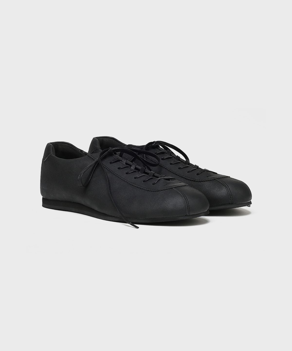 피렌체 아뜨리에(FIRENZE ATELIER) [SECOND.A] 유니섹스 레트로 데일리 스니커즈 SN5600UX [NUBUCK BLACK]