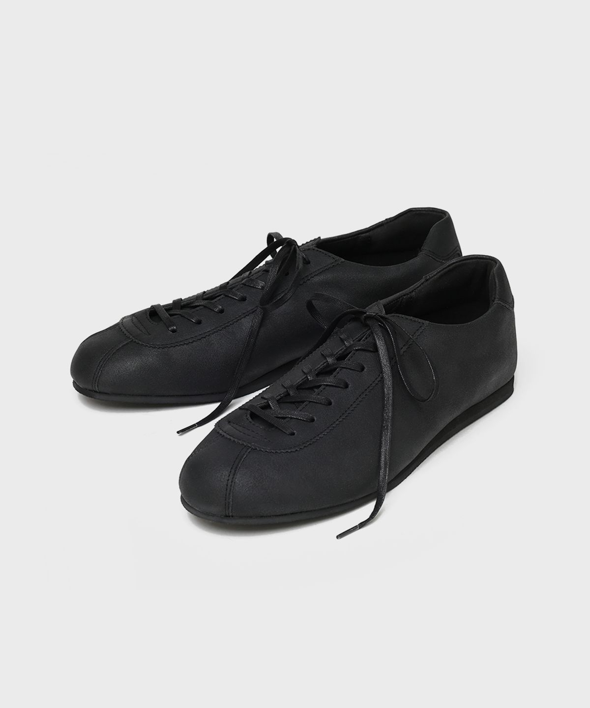 피렌체 아뜨리에(FIRENZE ATELIER) [SECOND.A] 유니섹스 레트로 데일리 스니커즈 SN5600UX [NUBUCK BLACK]