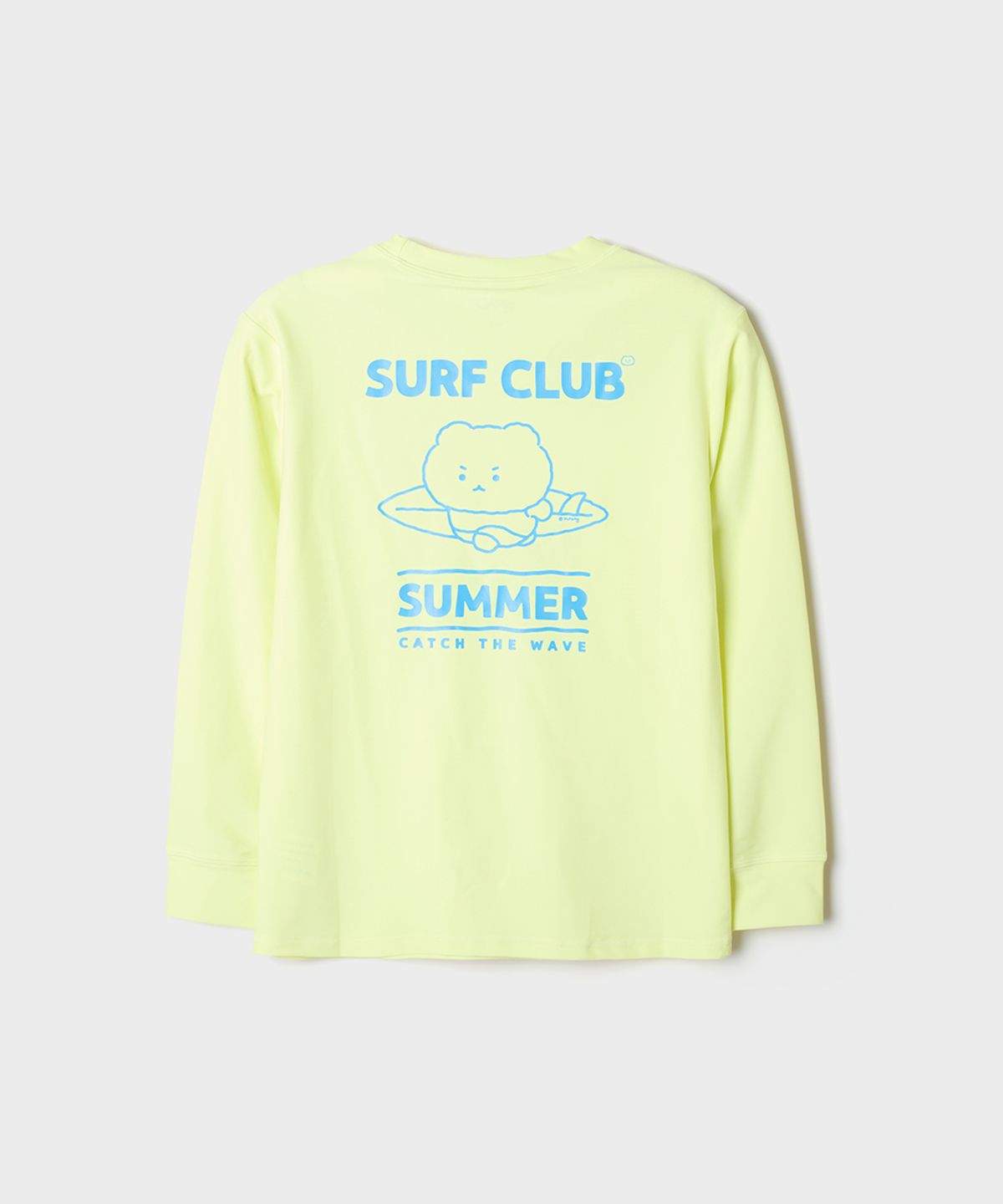 스파오 키즈(SPAO KIDS) [키즈] (망그러진곰) 래쉬가드 상의(NEON GR)_SPARG37KU2