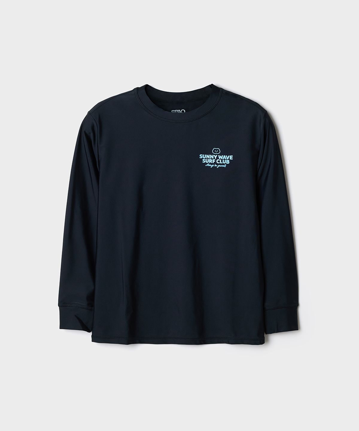 스파오 키즈(SPAO KIDS) [키즈] (망그러진곰) 래쉬가드 상의(BLACK)_SPARG37KU2
