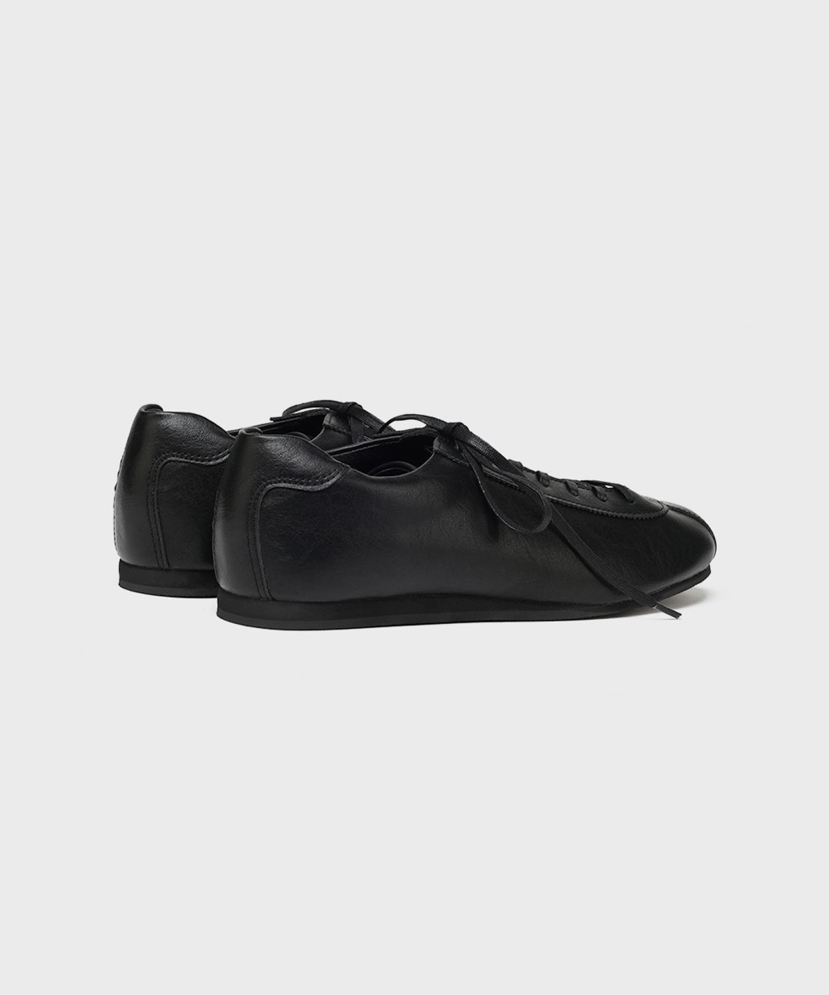 피렌체 아뜨리에(FIRENZE ATELIER) [SECOND.A] 유니섹스 레트로 데일리 스니커즈 SN5600UX [WRINKLE BLACK]
