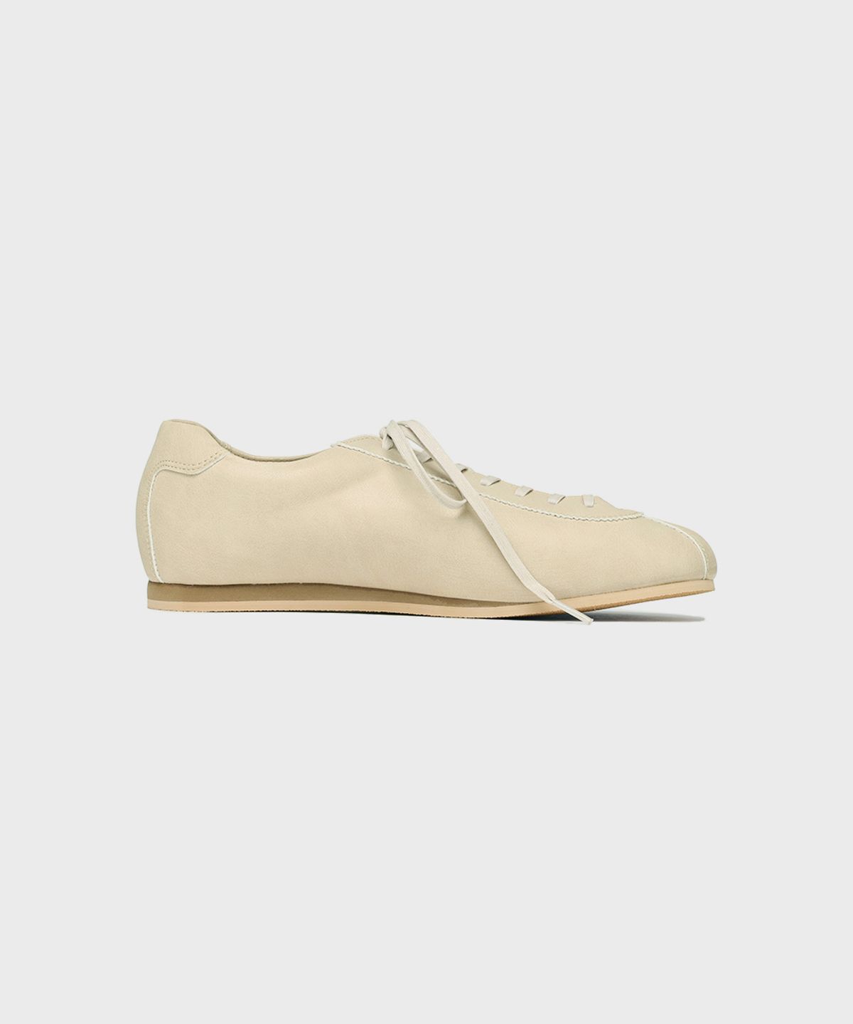 피렌체 아뜨리에(FIRENZE ATELIER) [SECOND.A] 유니섹스 레트로 데일리 스니커즈 SN5600UX [IVORY]