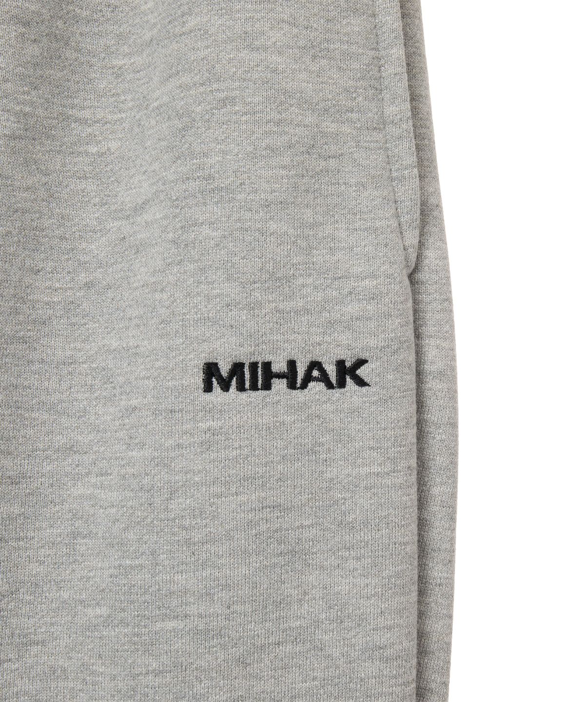 미학(MIHAK) 포켓 로고 와이드 팬츠 (GRAY)