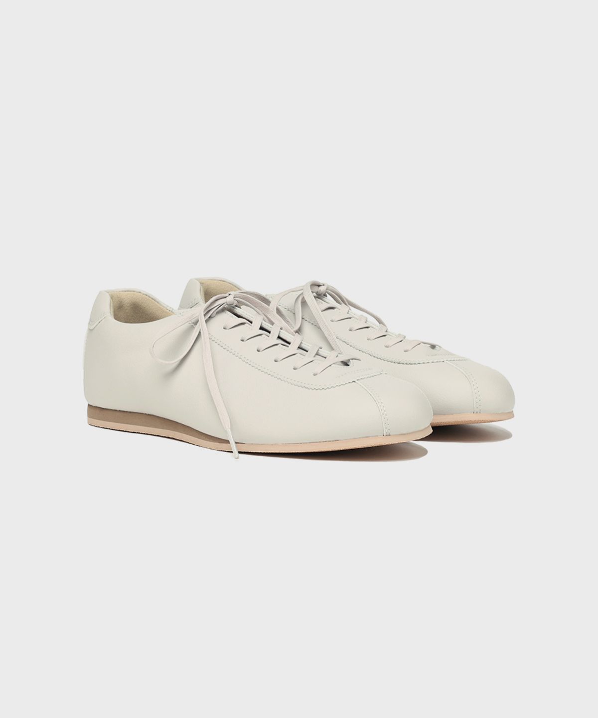 피렌체 아뜨리에(FIRENZE ATELIER) [SECOND.A] 유니섹스 레트로 데일리 스니커즈 SN5600UX [LIGHT GRAY]