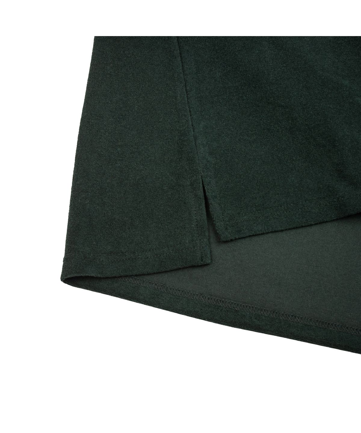 세러데이 레저 클럽(SATURDAY LEISURE CLUB) Leisure Terry Open Collar Polo Shirt - British Racing Green