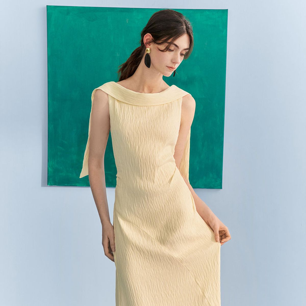 와이와이아이엠(YYIAM) YY_Sensation collar dress