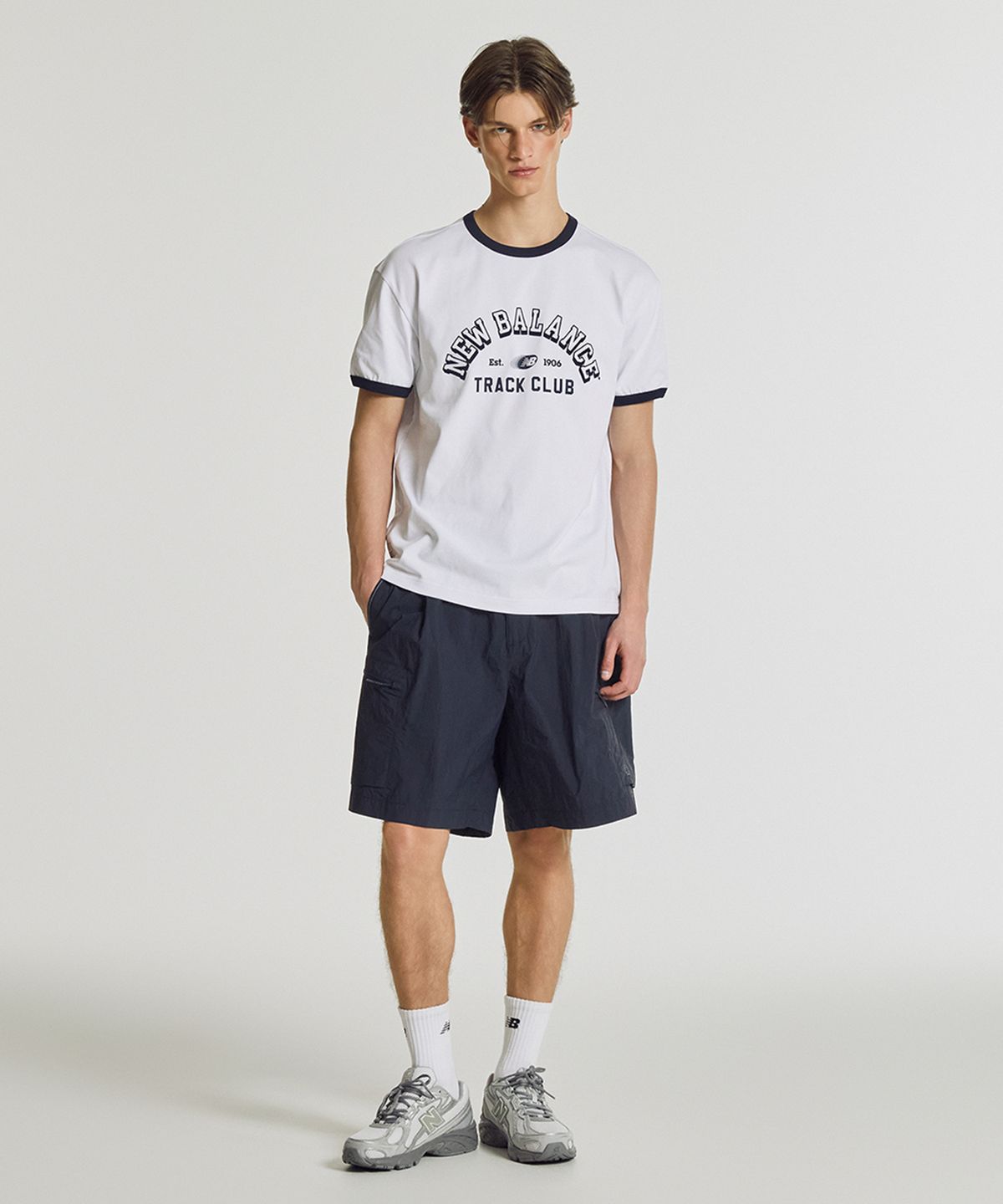뉴발란스(NEW BALANCE) NBNEG21573 / UNI 트랙 클럽 링거티 (WHITE)