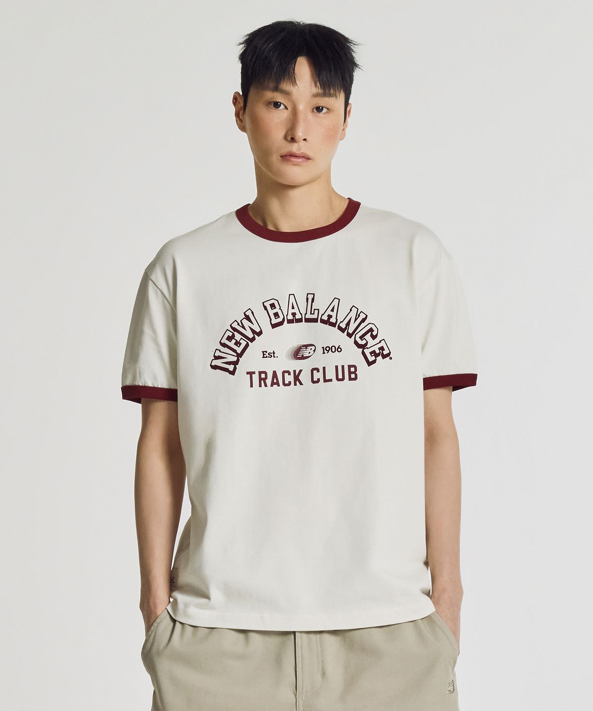 뉴발란스(NEW BALANCE) NBNEG21573 / UNI 트랙 클럽 링거티 (CREAM)