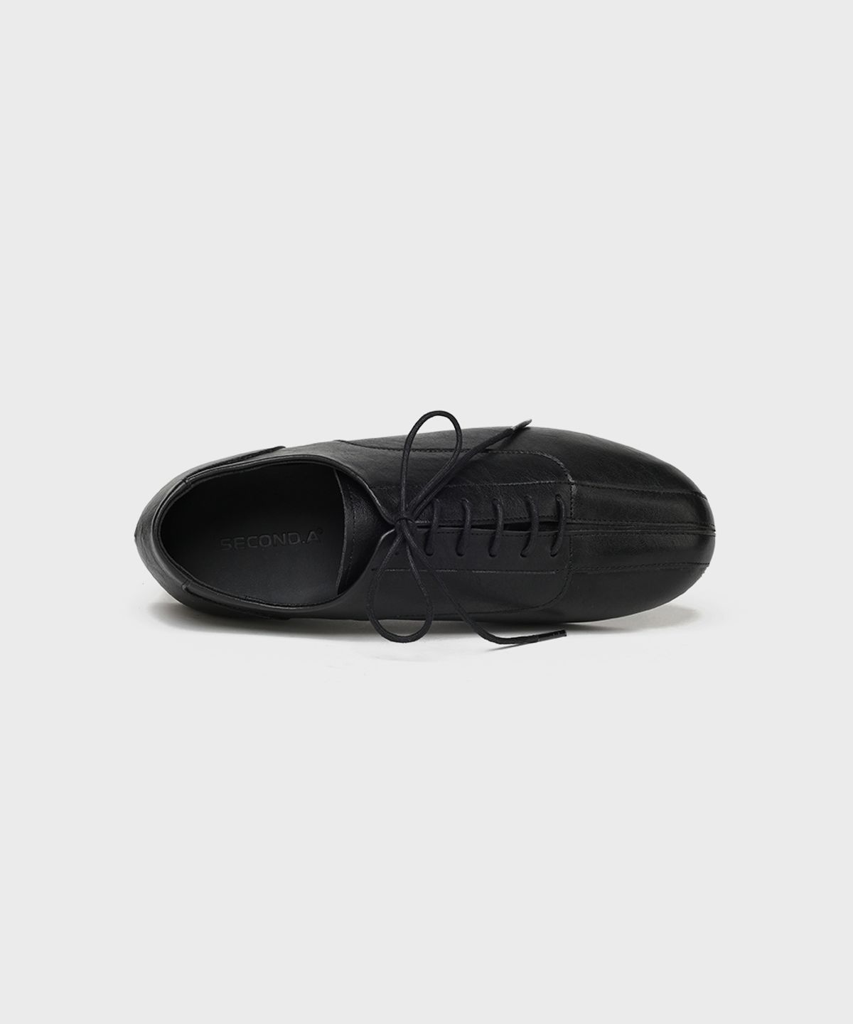 피렌체 아뜨리에(FIRENZE ATELIER) [SECOND.A] 유니섹스 레트로 캐주얼 더비 SN5700UX [WRINKLE BLACK]