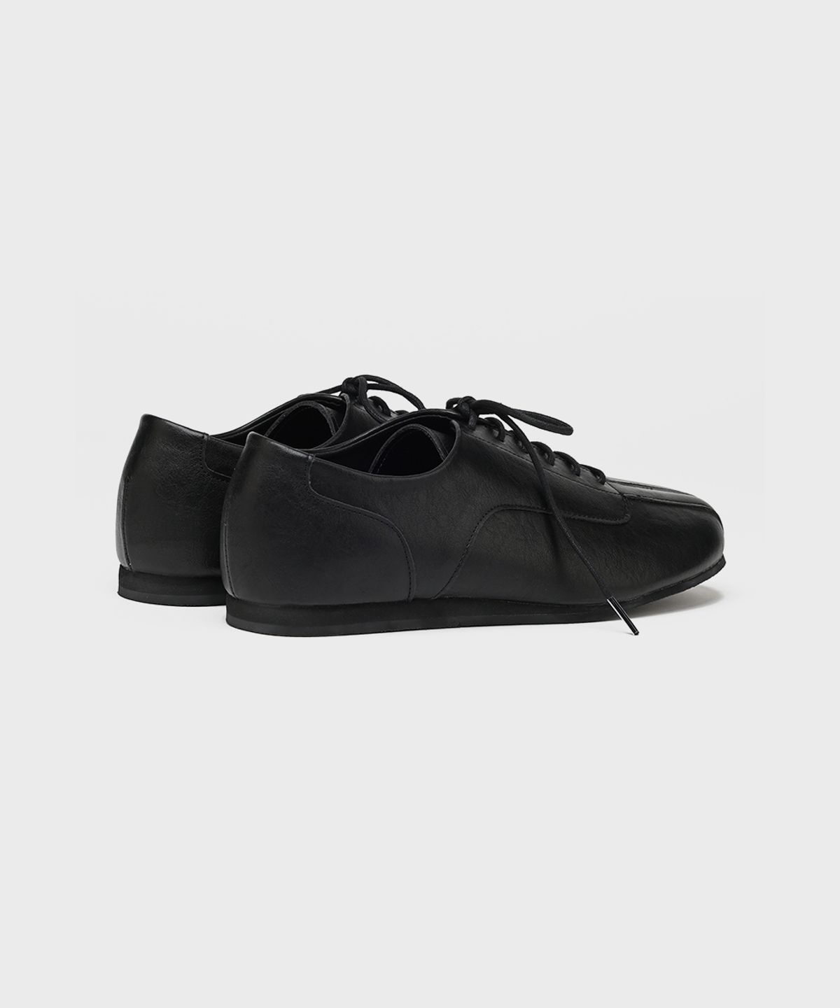 피렌체 아뜨리에(FIRENZE ATELIER) [SECOND.A] 유니섹스 레트로 캐주얼 더비 SN5700UX [WRINKLE BLACK]
