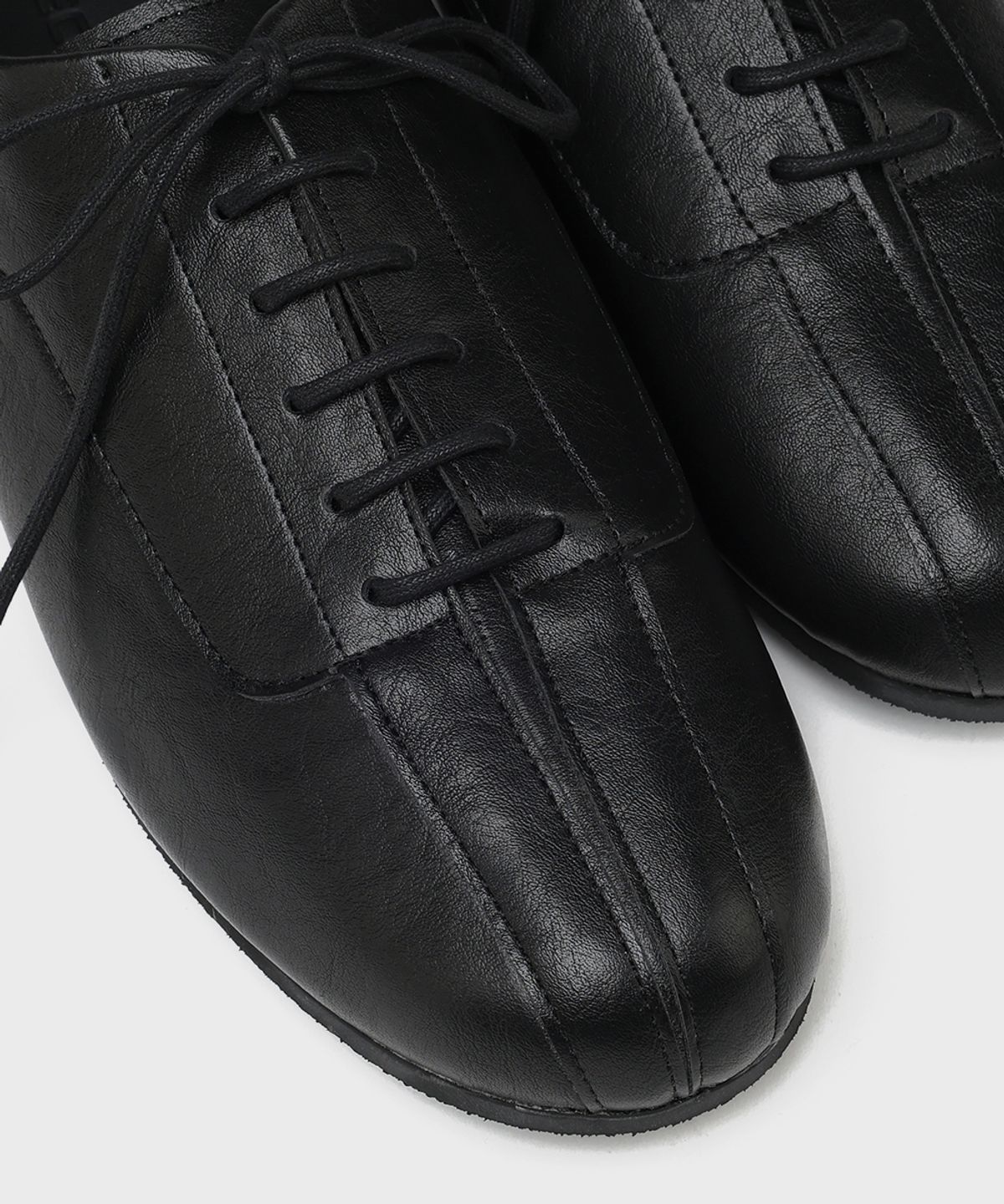 피렌체 아뜨리에(FIRENZE ATELIER) [SECOND.A] 유니섹스 레트로 캐주얼 더비 SN5700UX [WRINKLE BLACK]