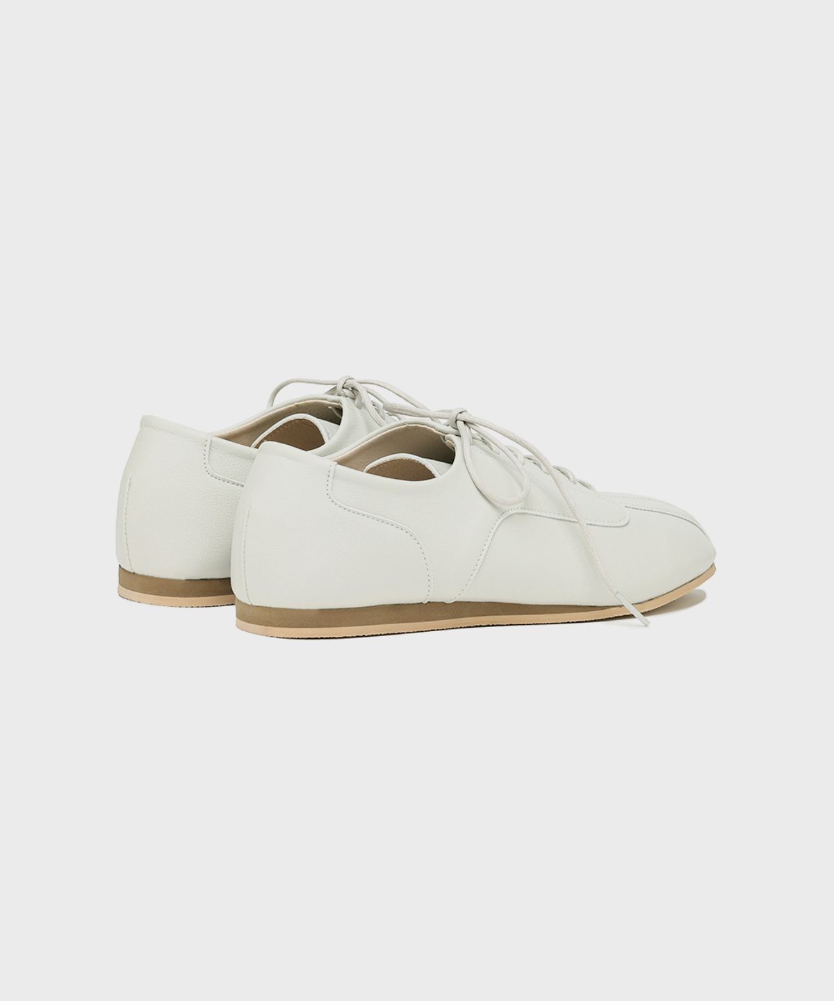 피렌체 아뜨리에(FIRENZE ATELIER) [SECOND.A] 유니섹스 레트로 캐주얼 더비 SN5700UX [LIGHT GRAY]