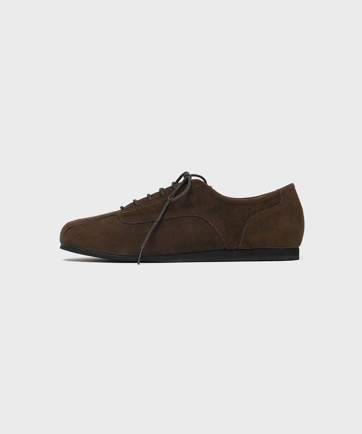 피렌체 아뜨리에(FIRENZE ATELIER) [SECOND.A] 유니섹스 레트로 캐주얼 더비 SN5700UX [BROWN SUEDE]