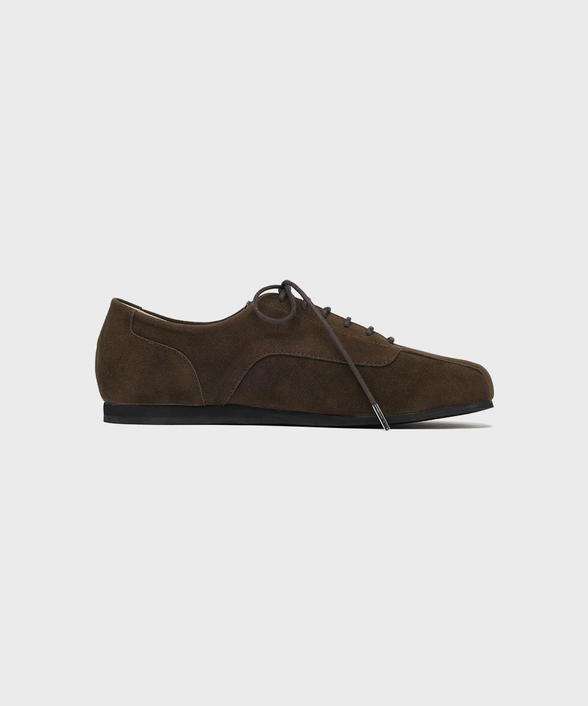 피렌체 아뜨리에(FIRENZE ATELIER) [SECOND.A] 유니섹스 레트로 캐주얼 더비 SN5700UX [BROWN SUEDE]