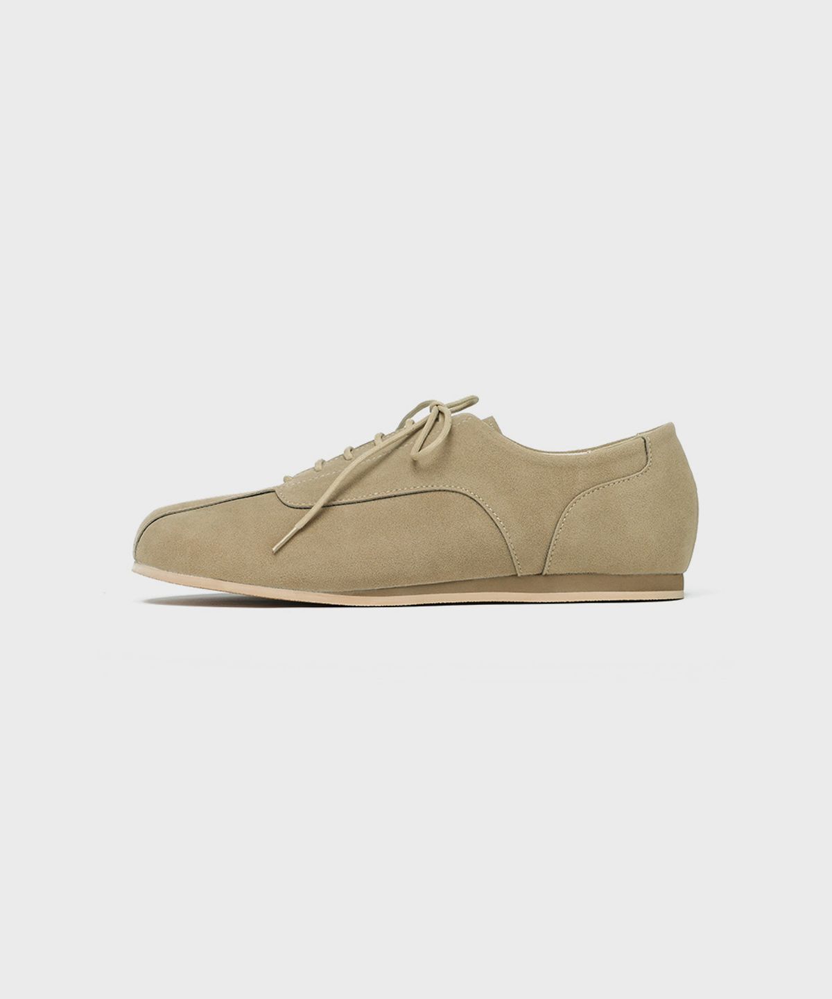 피렌체 아뜨리에(FIRENZE ATELIER) [SECOND.A] 유니섹스 레트로 캐주얼 더비 SN5700UX [SAND SUEDE]