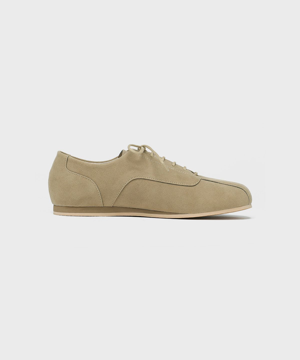 피렌체 아뜨리에(FIRENZE ATELIER) [SECOND.A] 유니섹스 레트로 캐주얼 더비 SN5700UX [SAND SUEDE]