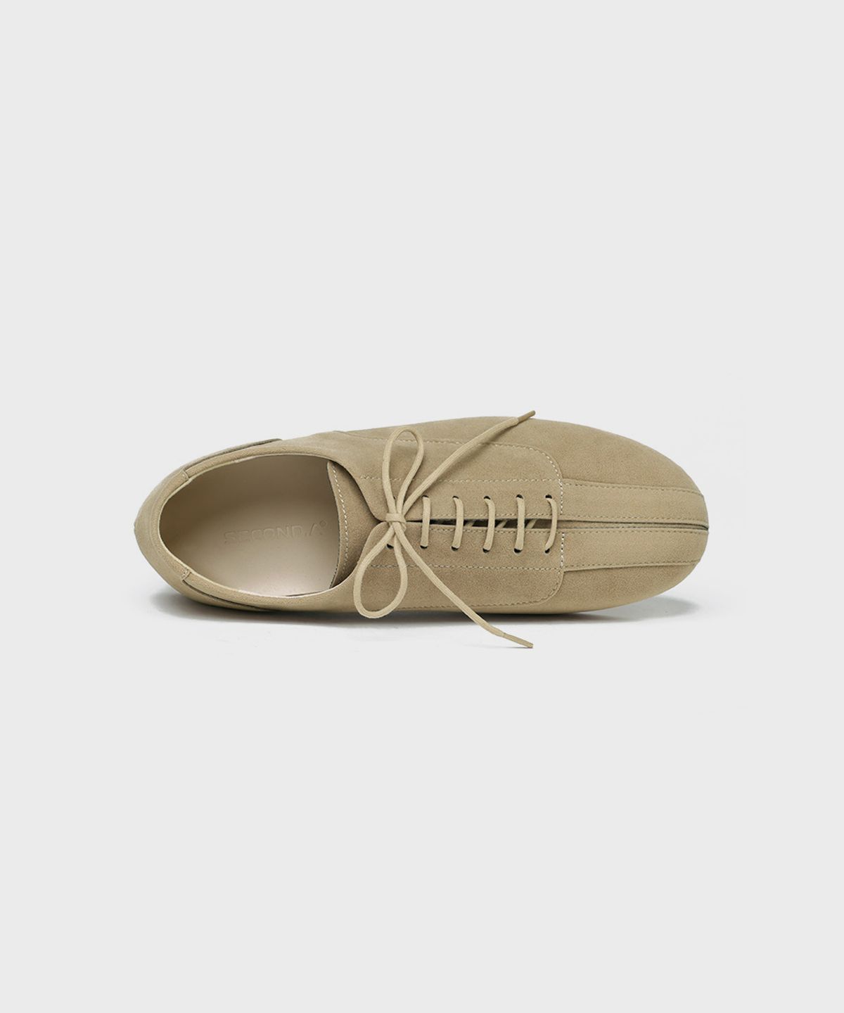 피렌체 아뜨리에(FIRENZE ATELIER) [SECOND.A] 유니섹스 레트로 캐주얼 더비 SN5700UX [SAND SUEDE]