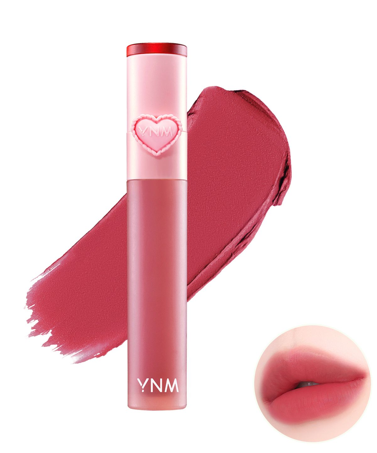 와이엔엠(YNM) 하트 베일 틴트 2.5g 7colors (2 in 1 실리콘 브러시 내장)