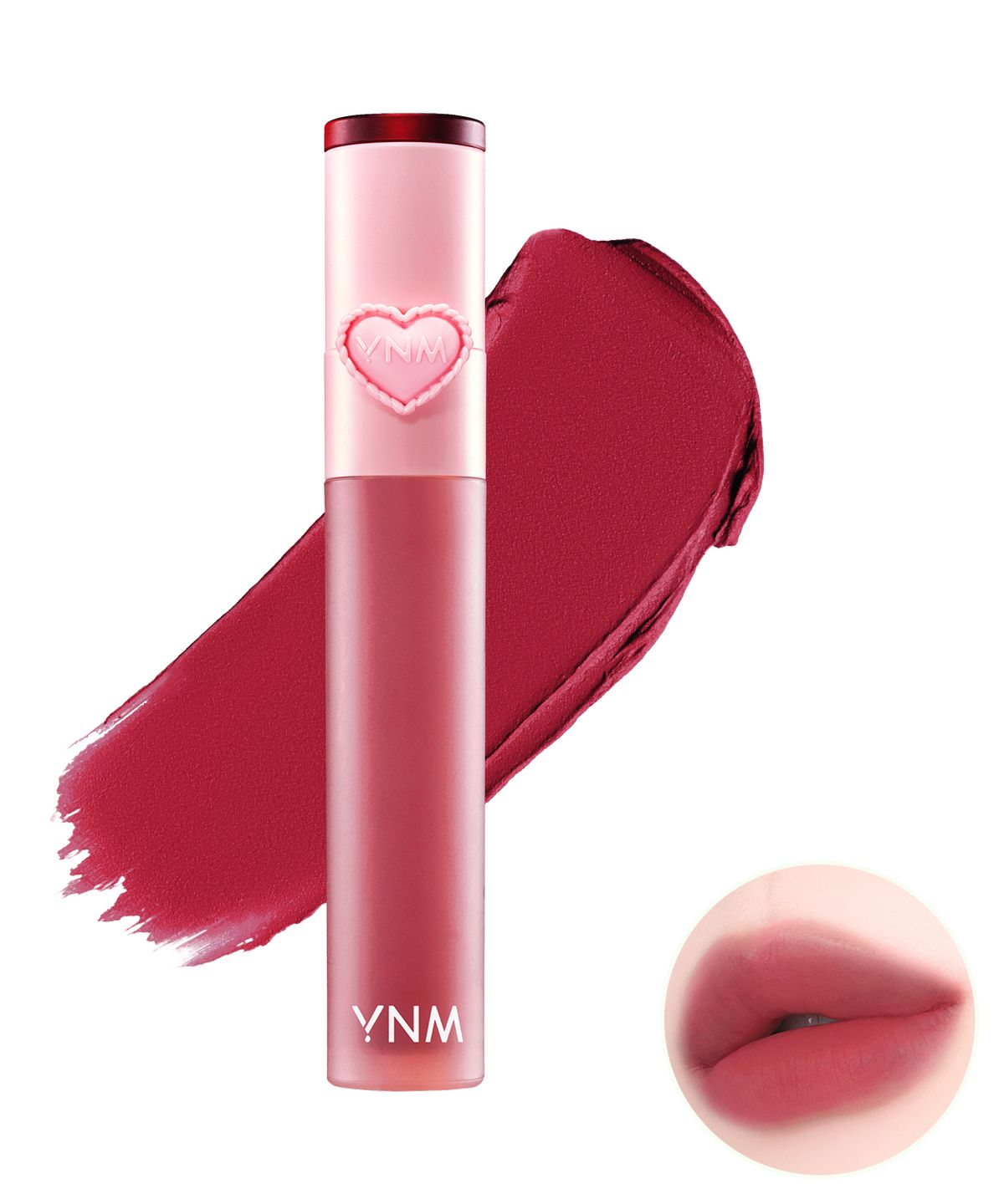와이엔엠(YNM) 하트 베일 틴트 2.5g 7colors (2 in 1 실리콘 브러시 내장)