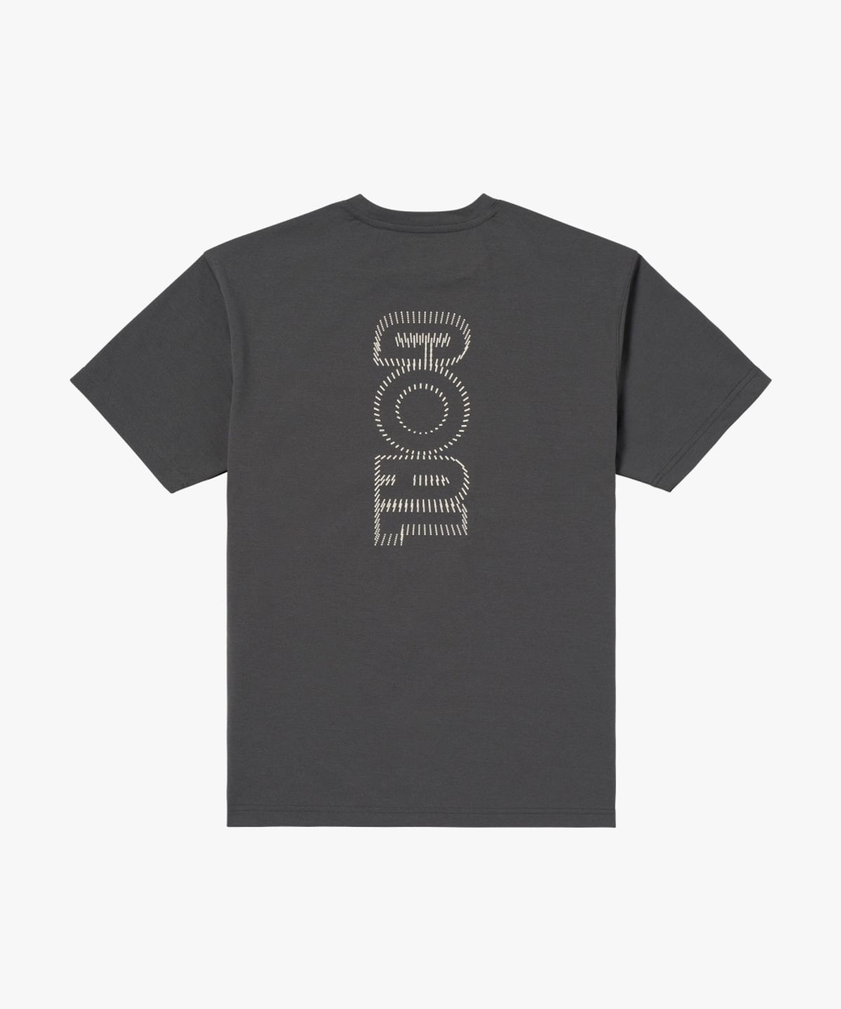 골스튜디오(GOALSTUDIO) GOAL DOT LOGO AIRDRY TEE-CHARCOAL