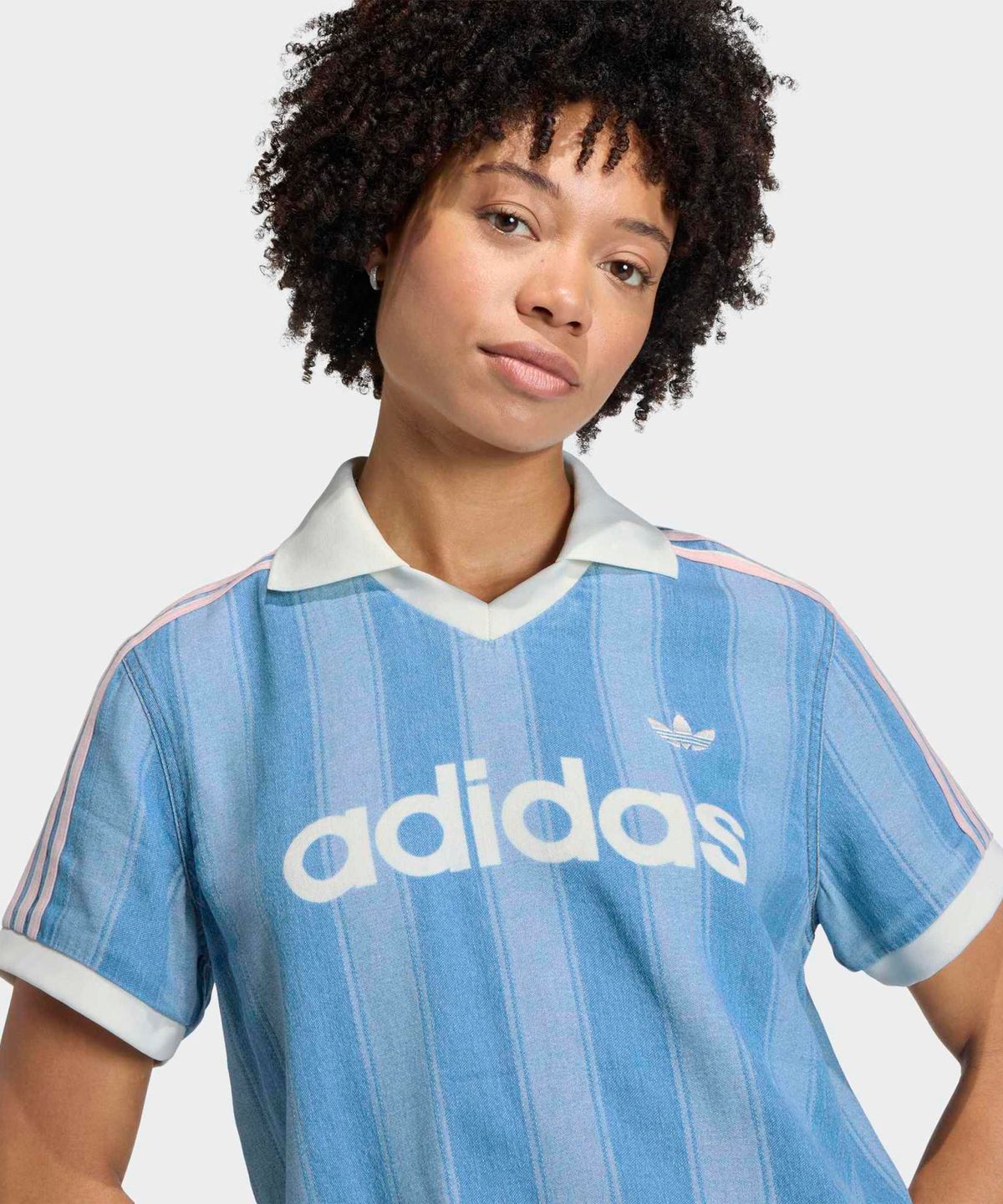아디다스(ADIDAS) 데님 축구 저지 - 인디고데님 / KD5448