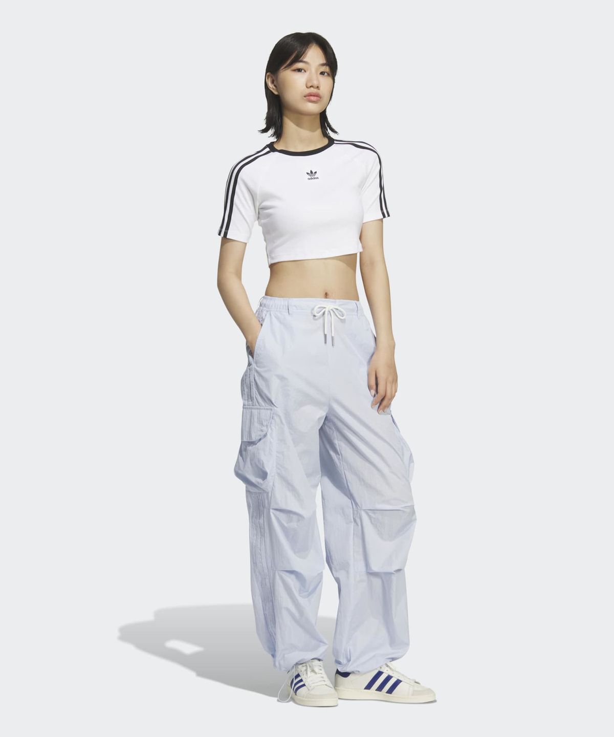 아디다스(ADIDAS) OG W 카고 팬츠 - 크리스탈스카이 / KT3059