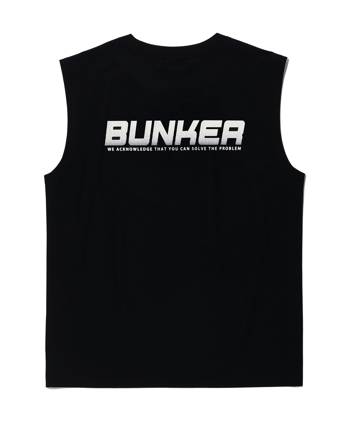 벙커버스터(BUNKERBUSTER) 베이직 그래픽 슬리브리스 MQ2TU235_CHARCOAL