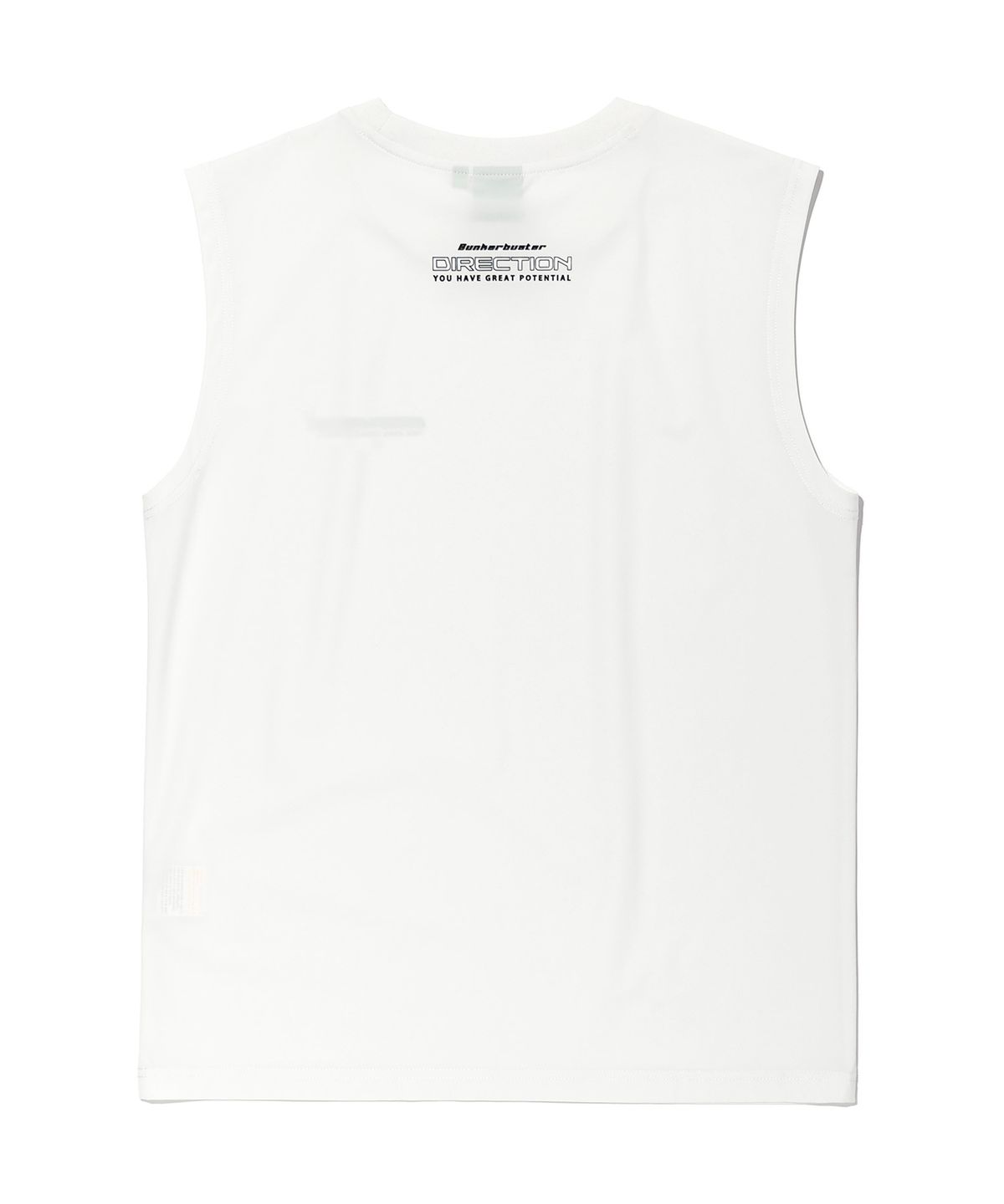 벙커버스터(BUNKERBUSTER) 베이직 그래픽 슬리브리스 MQ2TU235_OFF WHITE