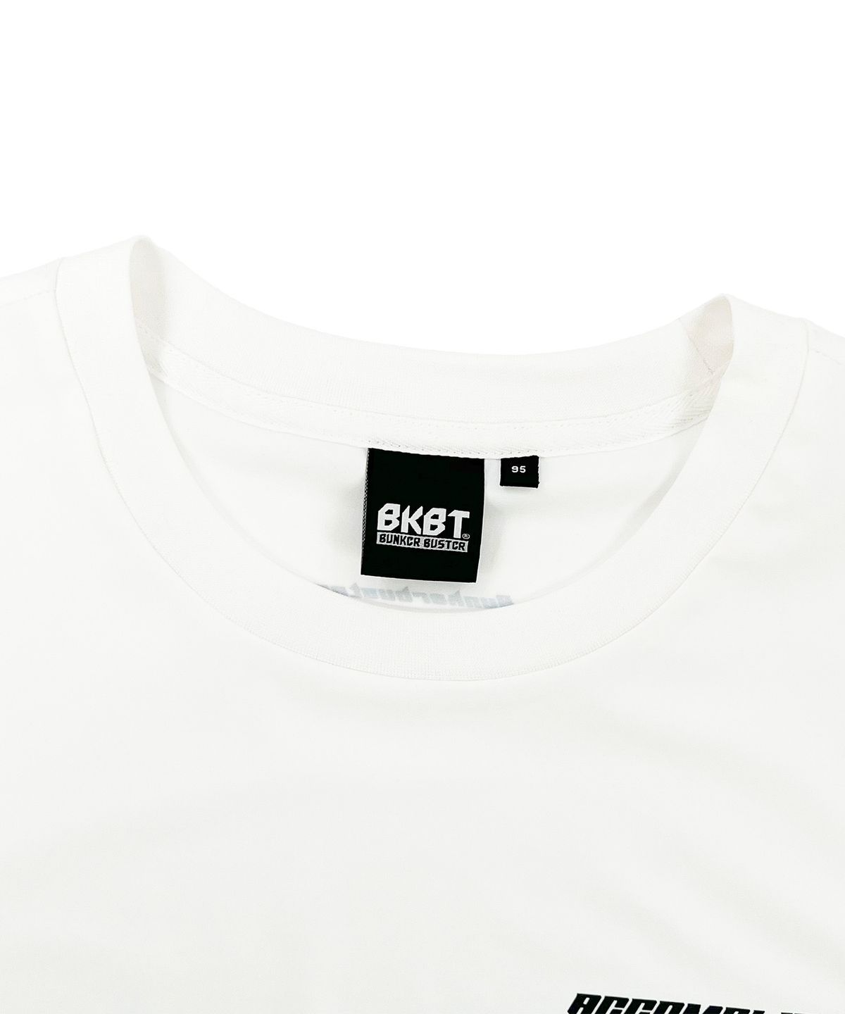 벙커버스터(BUNKERBUSTER) 베이직 그래픽 슬리브리스 MQ2TU235_OFF WHITE