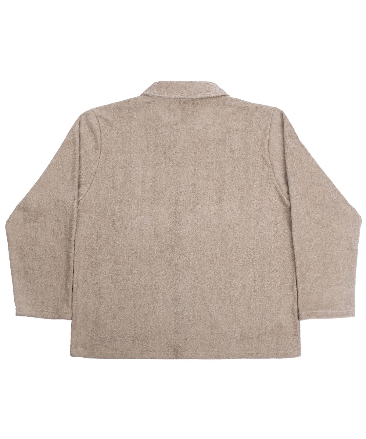 세러데이 레저 클럽(SATURDAY LEISURE CLUB) [테리 타올] Leisure Double-Face Terry Chore Shirt Jacket - Beige