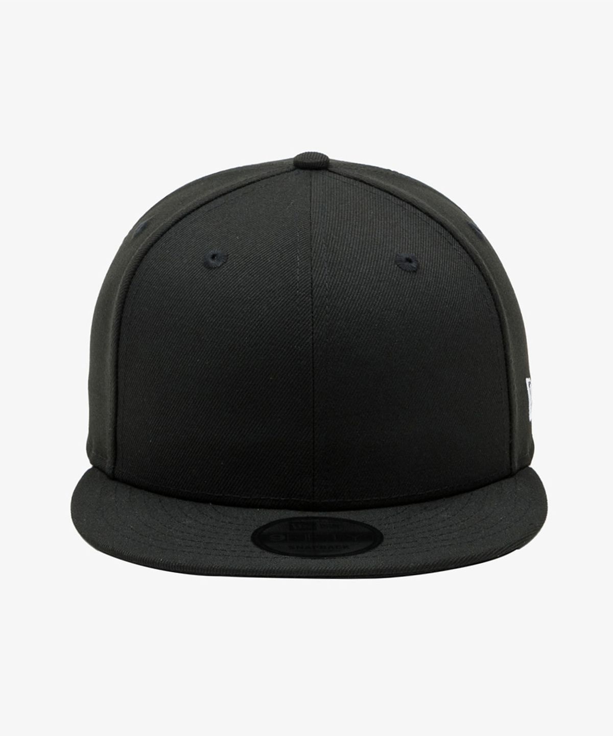 뉴에라(NEW ERA) 에센셜 무지 스냅백 블랙