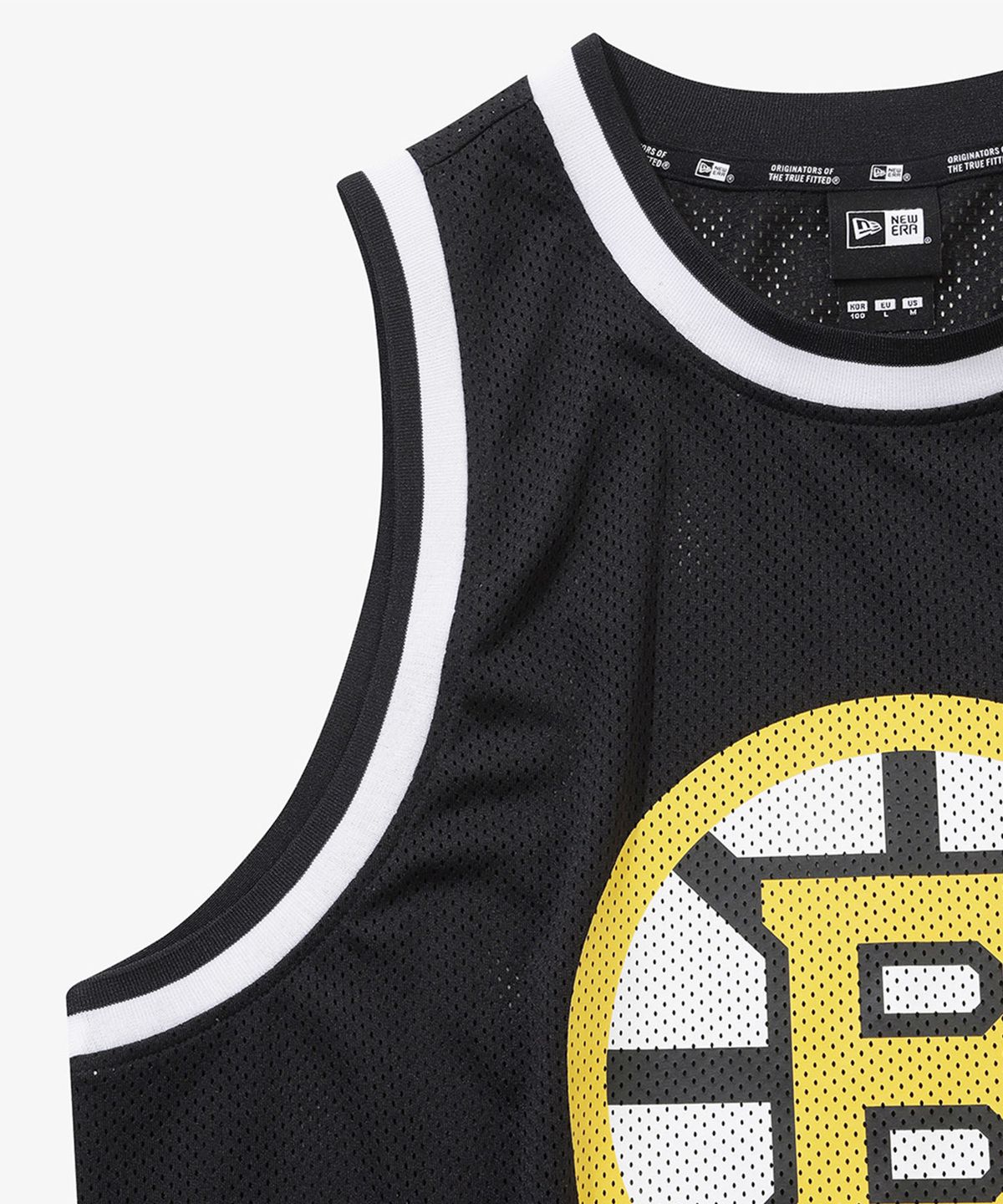 뉴에라(NEW ERA) NHL 보스턴 브루인스 슬리브리스 블랙