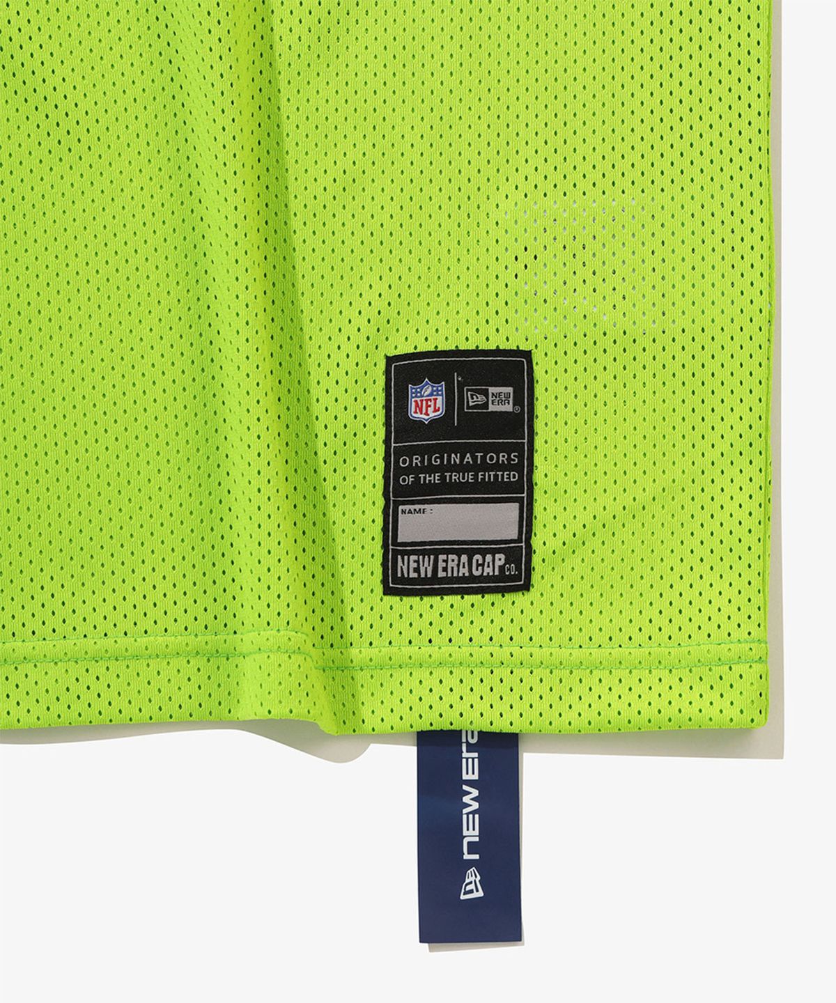 뉴에라(NEW ERA) NFL 시애틀 시호크스 팬 웨어 티셔츠 네온 그린