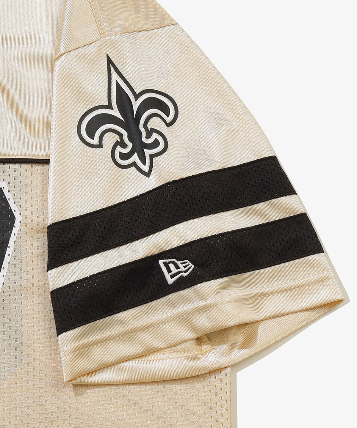 뉴에라(NEW ERA) NFL 뉴올리언스 세인츠 팬 웨어 티셔츠 골드
